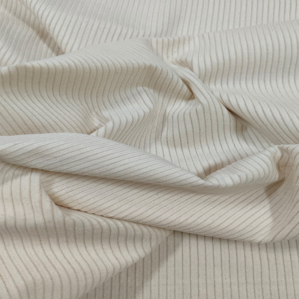 6 WALES NATURAL CARDUORY UNPROCESSED GREIGE FABRIC - 60" - 295 GSM