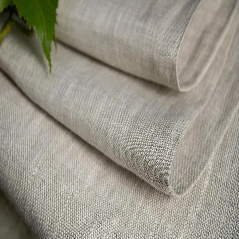 NATURAL UNDYED LINEN FLEX FABRIC - WIDTH 58 INCH