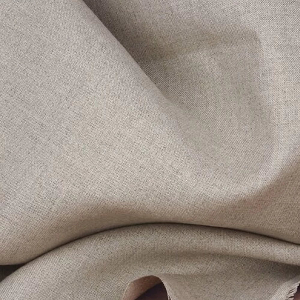 NATURAL UNDYED LINEN FLEX FABRIC - WIDTH 58 INCH