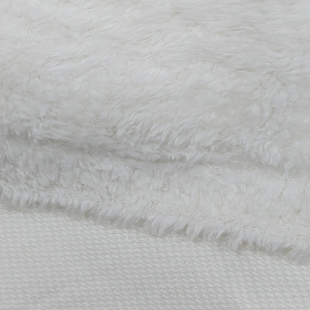 100% POLYESTER SINGLE SIDE CORA FABRIC (FUR FABRIC) - GSM - 275