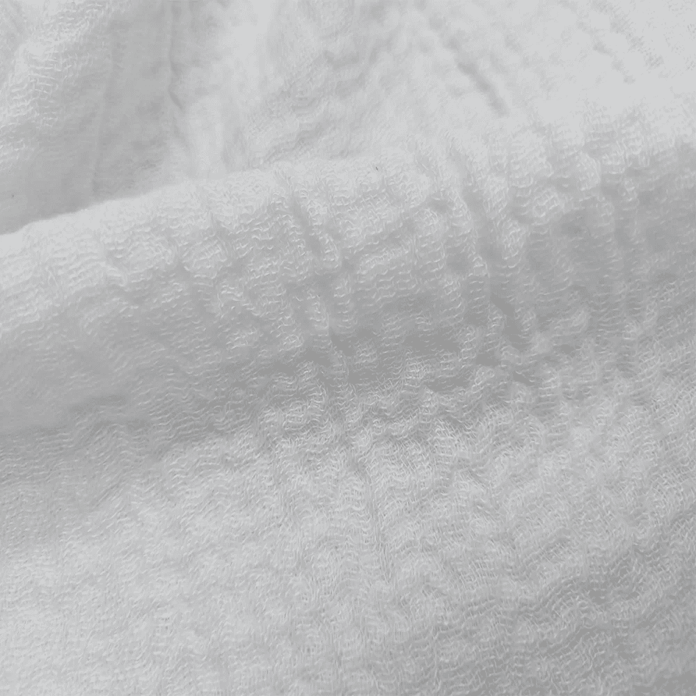 3 LAYER BAMBOO COTTON MUSLIN SWADDLE PREMIUM QUALITY NATURAL COLOUR - 47*47 INCHES