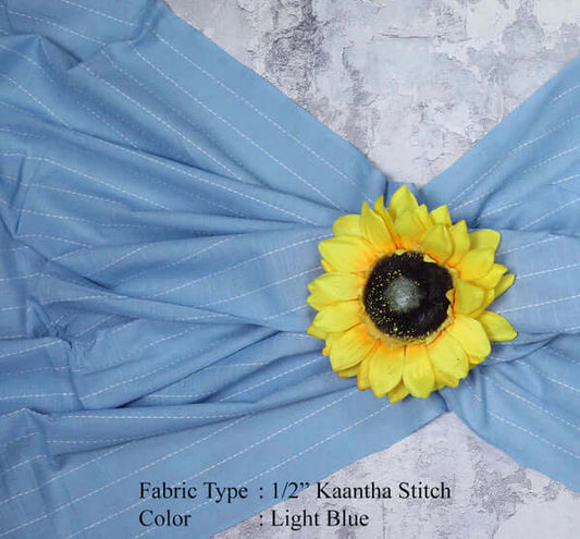 Kantha Stitch Kurtha Fabric: Timeless Elegance