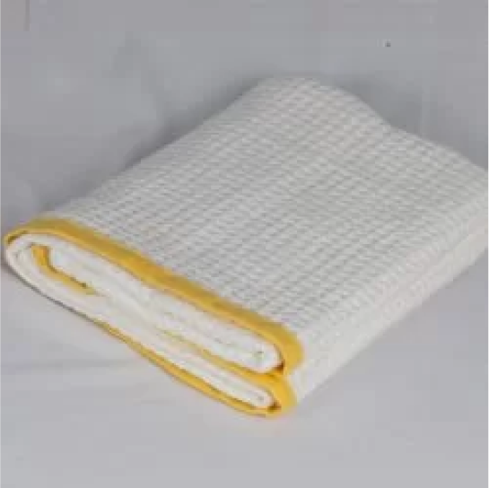 BAMBOO SUPER ABSORBENT BATH TOWEL WITH PREMIUM QUALITY LINEN BORDER - 28*56 INCH