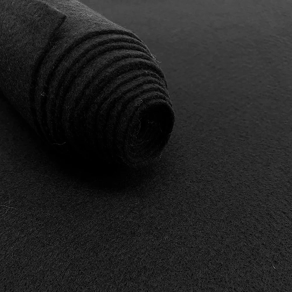 FELT SHEET CLOTH – BLACK