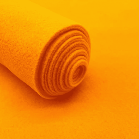 FELT SHEET CLOTH - ORANGE