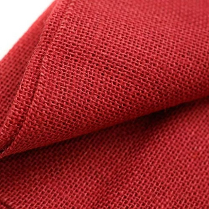 JUTE LAMINATED RED - WIDTH 48 INCH