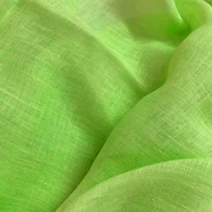 100% PURE LINEN LANA GREEN – WIDTH 58 INCH