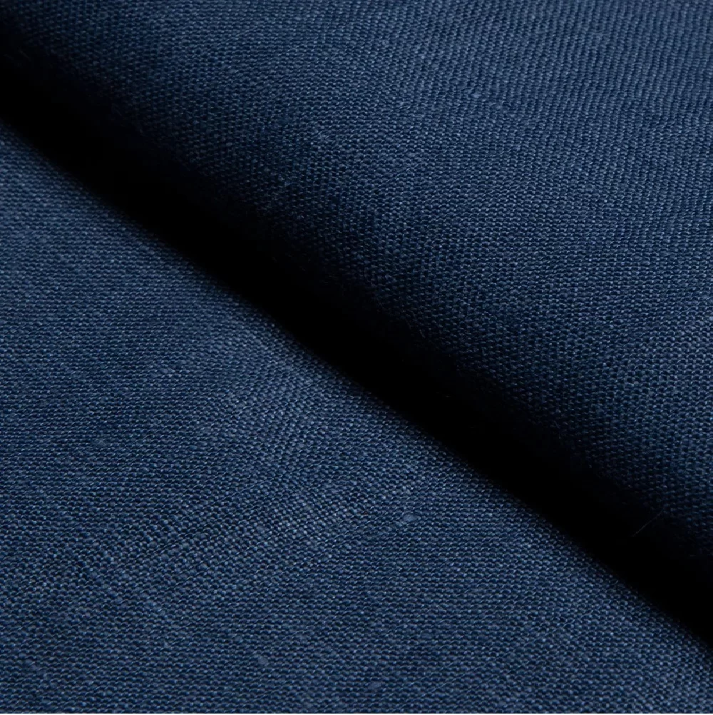 100% PURE LINEN NAVY BLUE – WIDTH 58 INCH