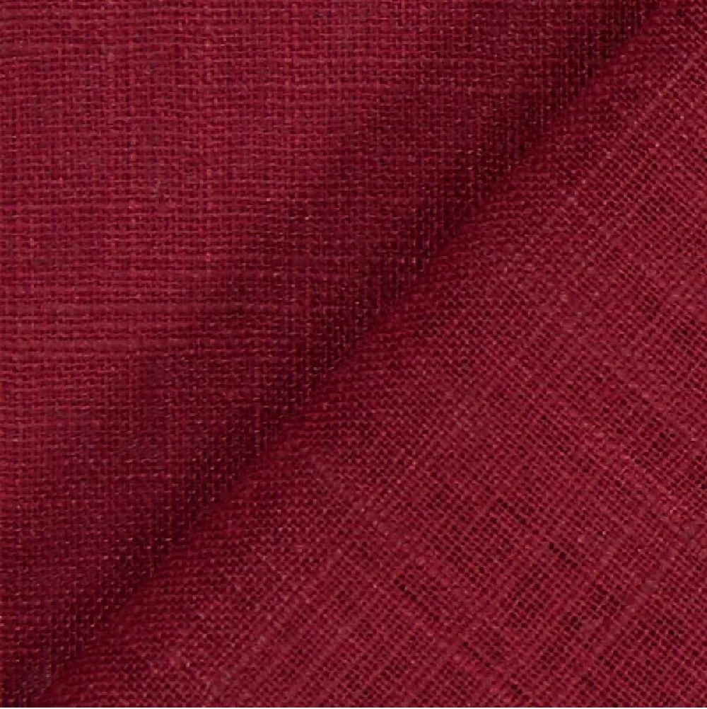 100% PURE LINEN POMEGRANATE COLOUR – WIDTH 58 INCH