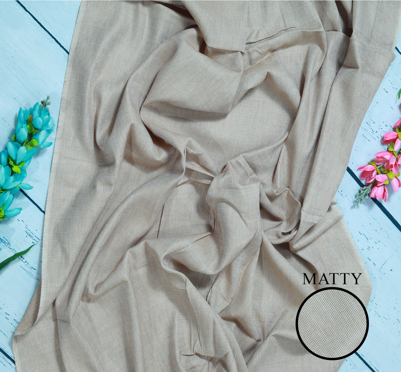 UNSTICHED MATTY  RAYON  KURTA FABRIC - 130 GSM