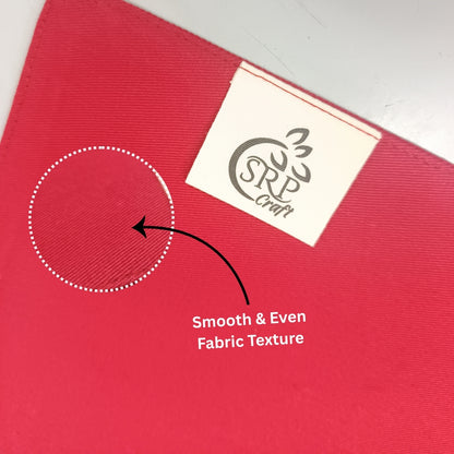 PREMIUM 100% COTTON RED TABLE RUNNER – ELEGANT DINING TABLE DECOR FOR HOME, HOTEL & RESTAURANT