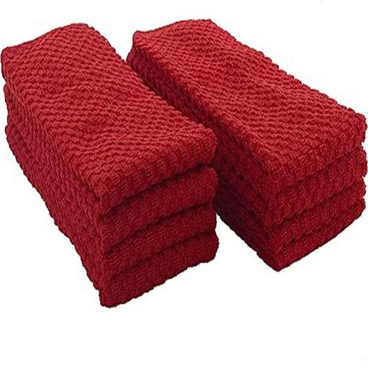 KITCHEN TERRY TOWEL (60*40 CM) - RED