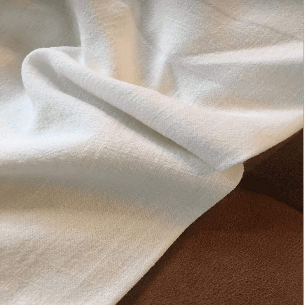 VISCOSE SLUB NATURAL COLOUR - WIDTH 63 INCH