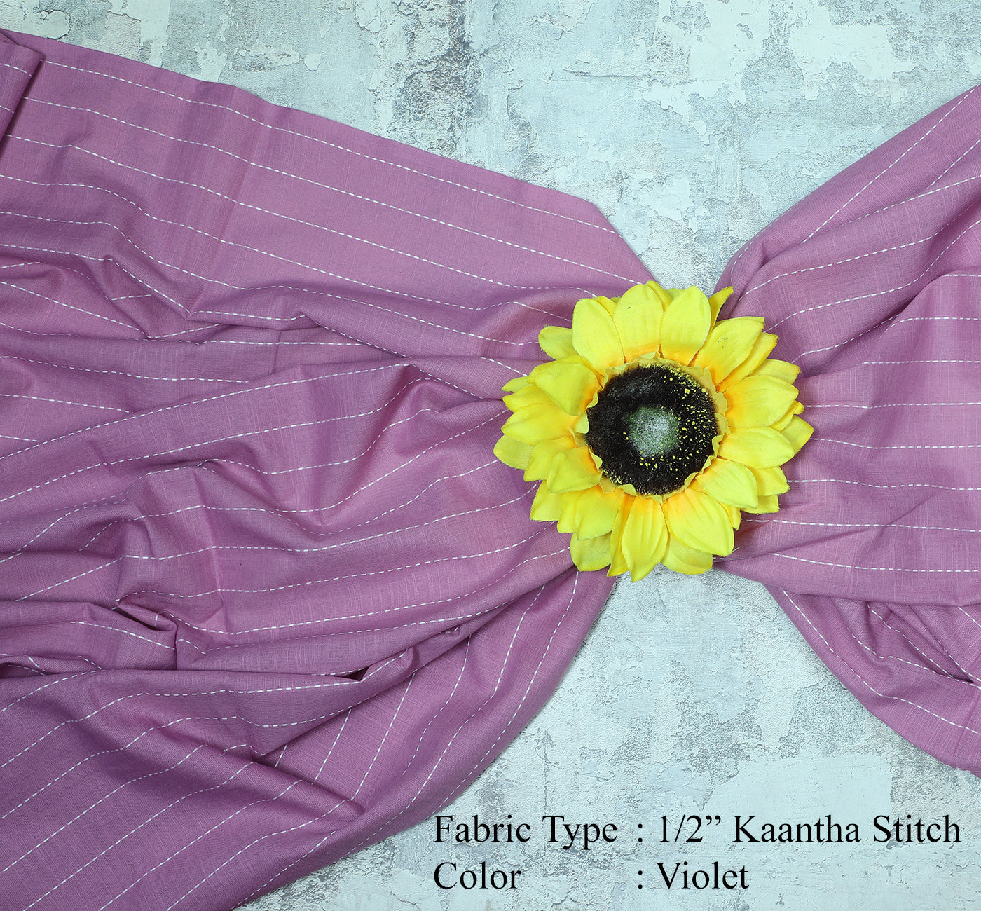 UNSTICHED KANDHA STICH  KURTA FABRIC - 85 GSM