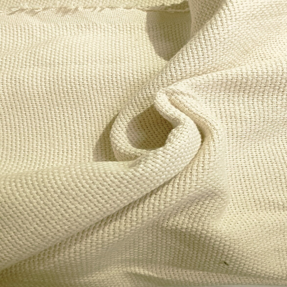 100% COTTON MONKS CLOTH – 60” WIDTH | 260 GSM, (WITHOUT LINE) PREMIUM PUNCH NEEDLE & TUFTING FABRIC